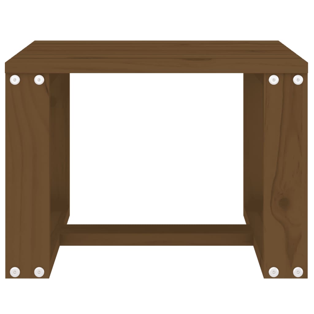 Tavolino da Giardino Ambra 40x38x28,5 cm Legno Massello Pino - homemem39