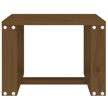Tavolino da Giardino Ambra 40x38x28,5 cm Legno Massello Pino - homemem39