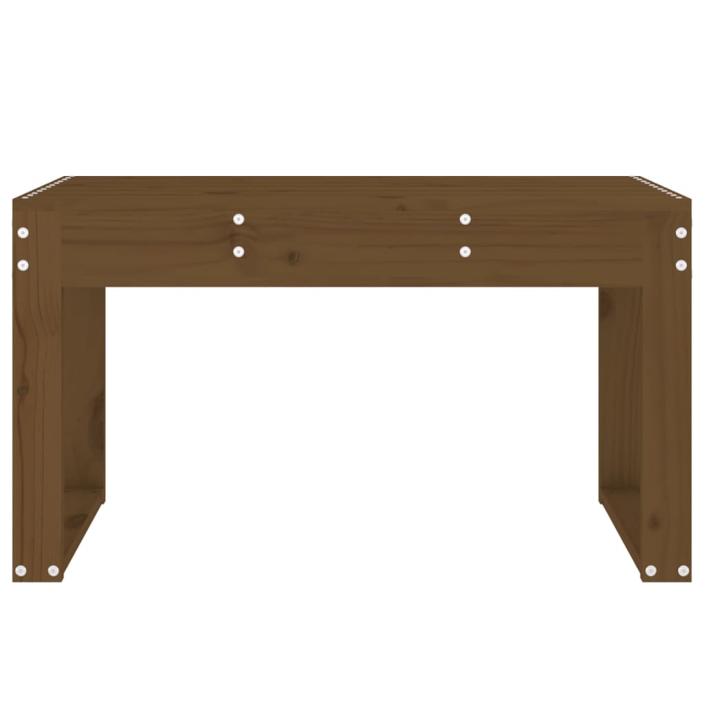 Panca da Giardino Ambra 80x38x45 cm Legno Massello di Pino - homemem39
