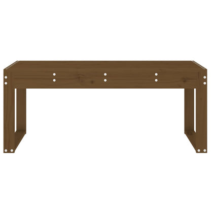Panca da Giardino Ambra 110x38x45 cm Legno Massello di Pino - homemem39