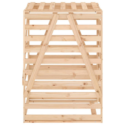 Copribidone 84x90x128,5 cm in Legno Massello di Pino - homemem39