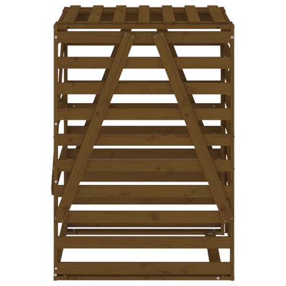 Copribidone Ambra 84x90x128,5 cm in Legno Massello di Pino - homemem39