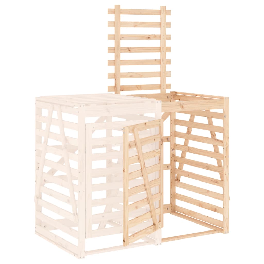 Estensione Copribidone in Legno Massello di Pino - homemem39