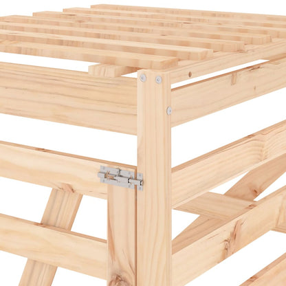 Estensione Copribidone in Legno Massello di Pino - homemem39