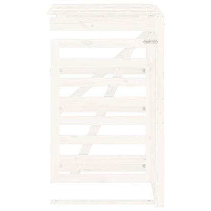 Estensione Copribidone Bianco in Legno Massello di Pino - homemem39