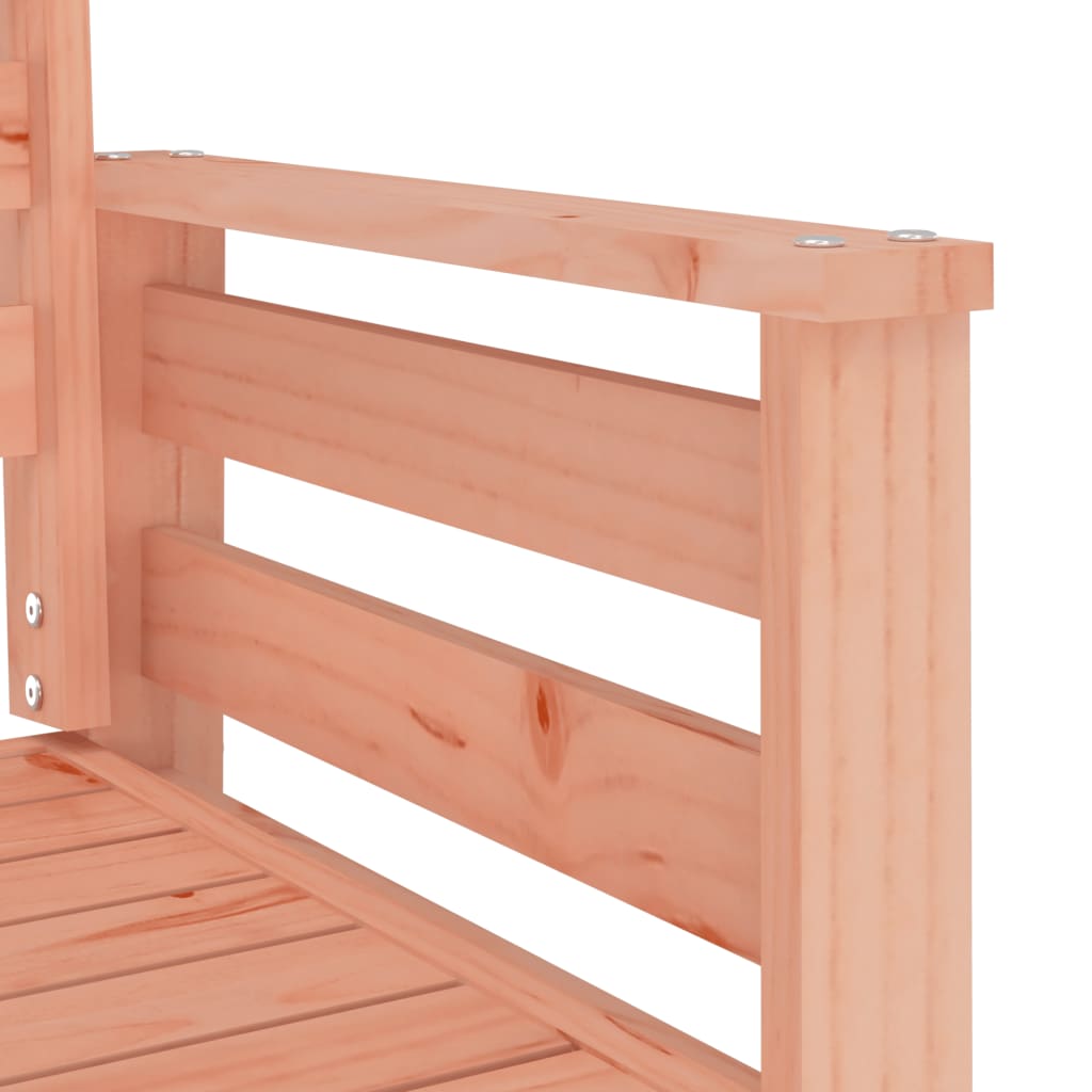 Panca da Giardino con Tavolino 2 Posti Legno Massello Douglas - homemem39