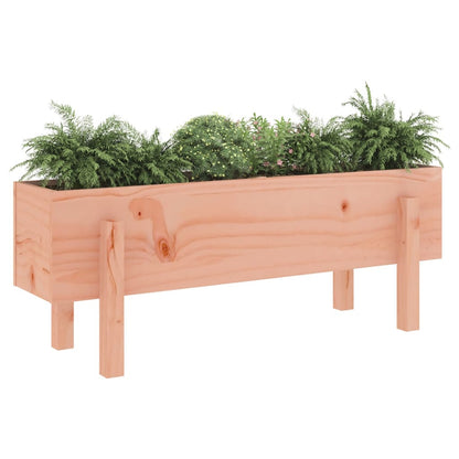 Fioriera Rialzata Giardino 101x30x38 cm Legno Massello Douglas - homemem39