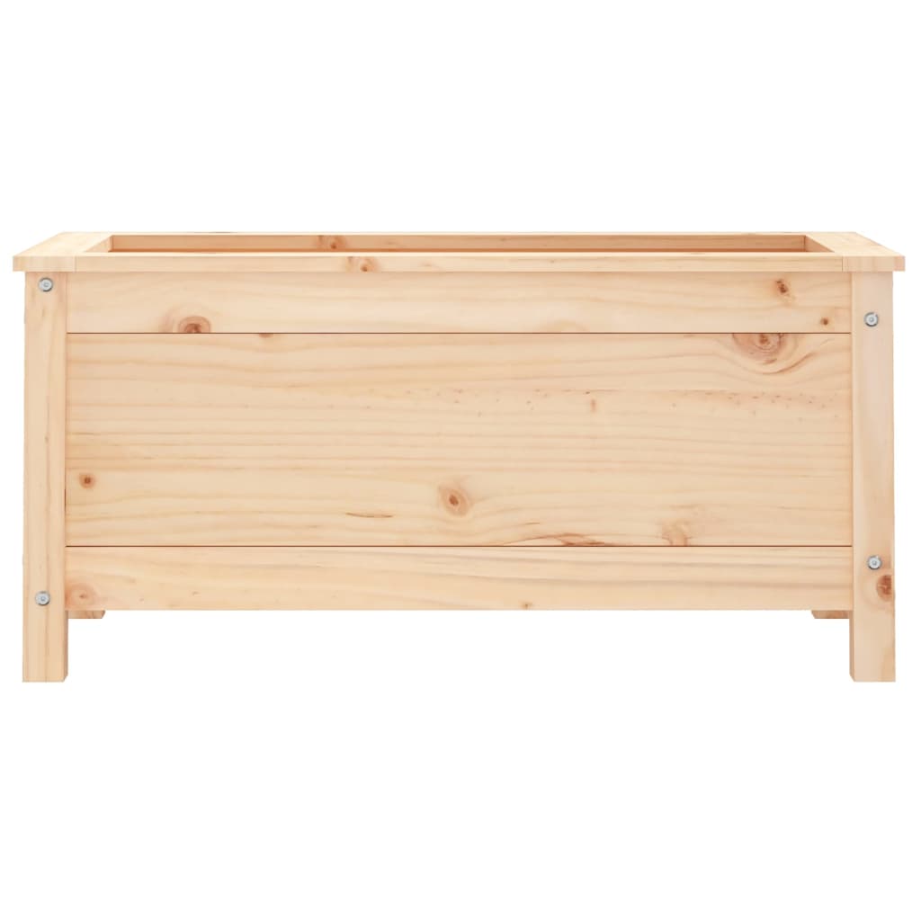Fioriera da Giardino 82,5x40x39 cm in Legno Massello di Pino | homemem39