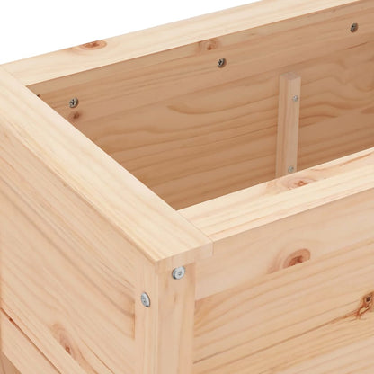 Fioriera da Giardino 82,5x40x39 cm in Legno Massello di Pino | homemem39