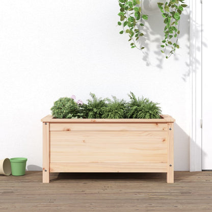 Fioriera da Giardino 82,5x40x39 cm in Legno Massello di Pino | homemem39