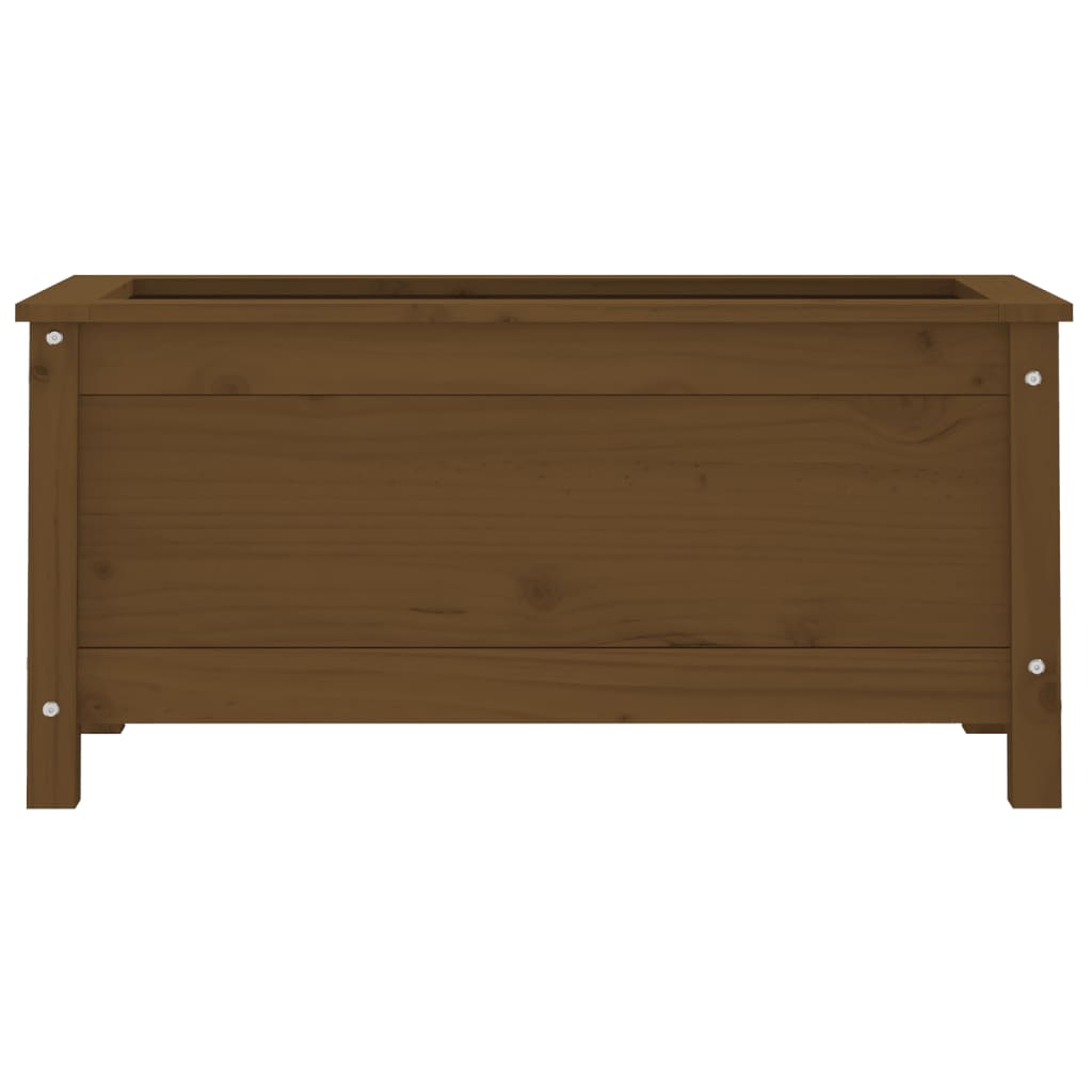Fioriera da Giardino Ambra 82,5x40x39 cm Legno Massello di Pino - homemem39