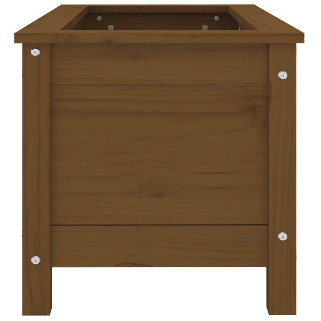 Fioriera da Giardino Ambra 82,5x40x39 cm Legno Massello di Pino - homemem39