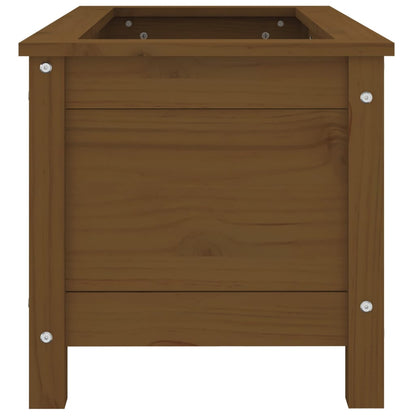 Fioriera da Giardino Ambra 82,5x40x39 cm Legno Massello di Pino - homemem39