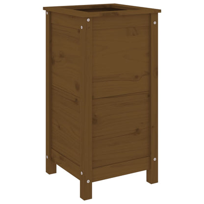 Fioriera da Giardino Ambra 40x40x78 cm Legno Massello di Pino