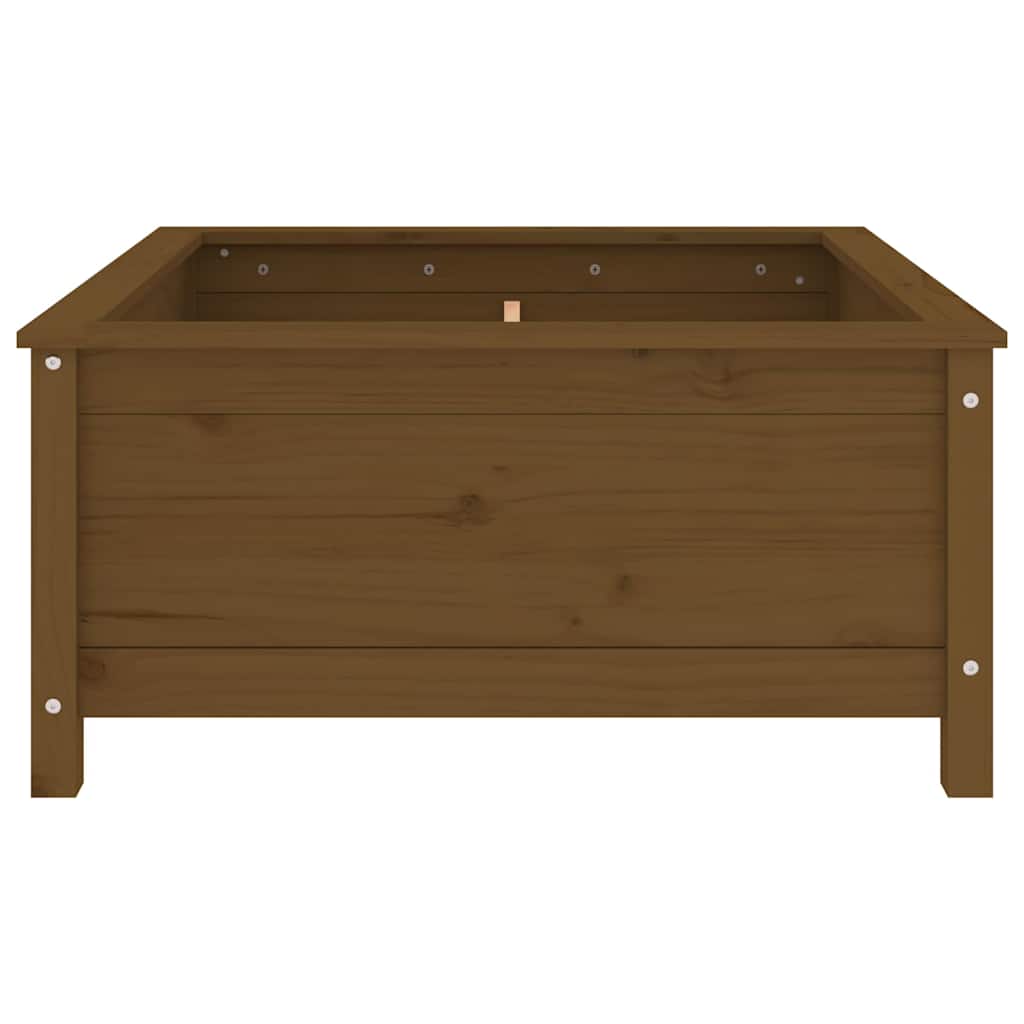 Fioriera da Giardino Ambra 82,5x82,5x39 cm Legno Massello Pino