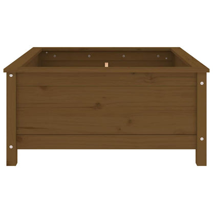 Fioriera da Giardino Ambra 82,5x82,5x39 cm Legno Massello Pino