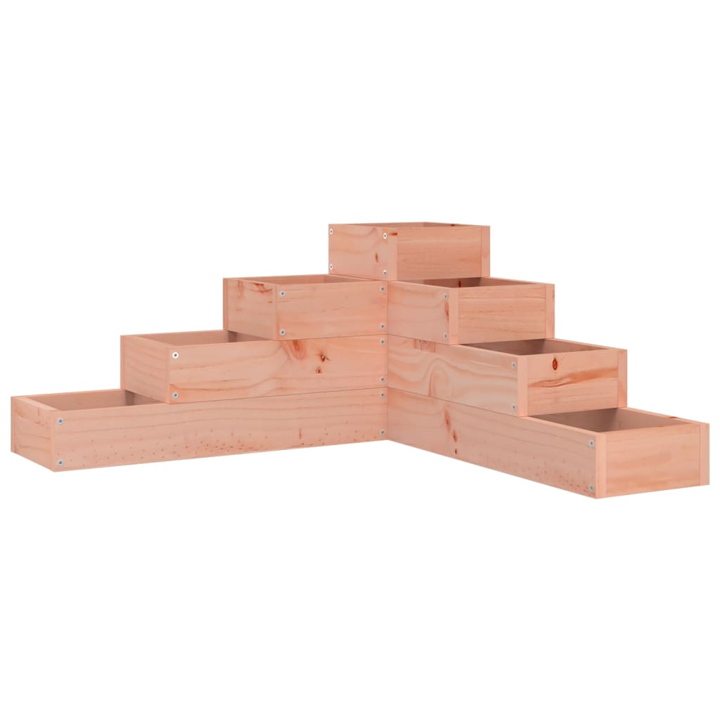 Fioriera Giardino 4 Ripiani 80,5x79x36cm Legno Massello Douglas - homemem39