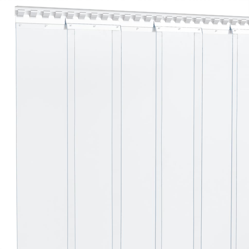Tenda per Porte Trasparente 200 mm x 1,6 mm 50 m in PVC | homemem39
