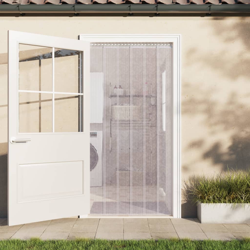 Tenda per Porte Trasparente 200 mm x 1,6 mm 50 m in PVC | homemem39