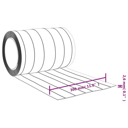 Tenda per Porte Trasparente 300 mm x 2,6 mm 10 m in PVC | homemem39
