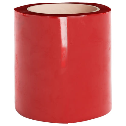 Tenda per Porte Rossa 200 mm x 1,6 mm 10 m in PVC | homemem39