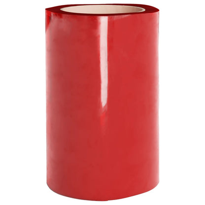Tenda per Porte Rossa 300 mm x 2,6 mm 10 m in PVC | homemem39