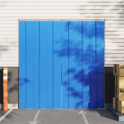 Tenda per Porte Blu 200 mm x 1,6 mm 50 m in PVC