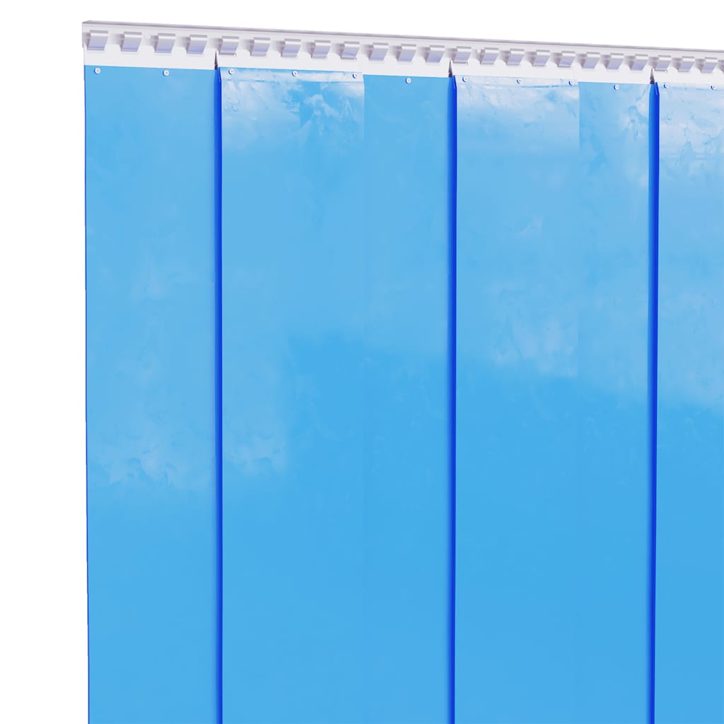 Tenda per Porte Blu 300 mm x 2,6 mm 10 m in PVC