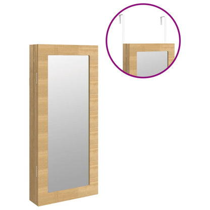 Armadio Portagioie con Specchio a Muro 30x8,5x67 cm | homemem39