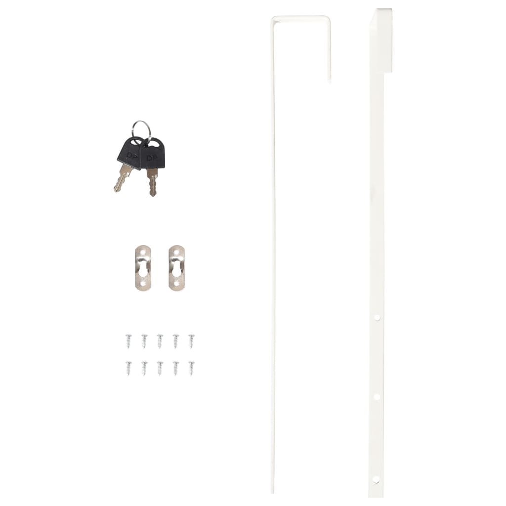 Armadio Portagioie con Specchio a Muro 30x8,5x67 cm | homemem39