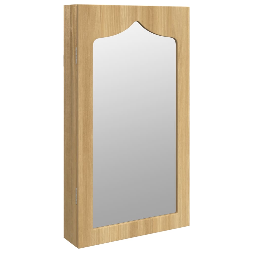 Armadio Portagioie con Specchio a Muro 37,5x10x67 cm | homemem39