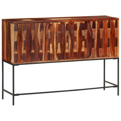 Credenza 110x28x76 cm in Legno Massello di Acacia - homemem39