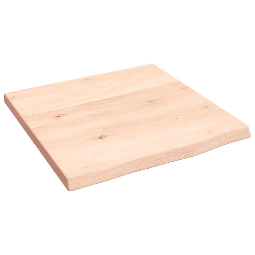 Ripiano a Parete 40x40x2 cm Legno Massello Rovere Non Trattato | homemem39