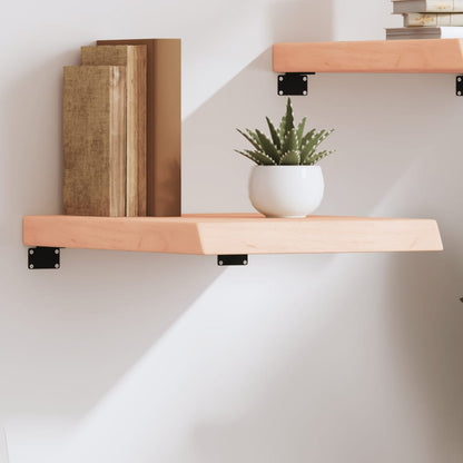 Ripiano a Parete 40x60x(2-6) cm Massello Rovere Non Trattato | homemem39
