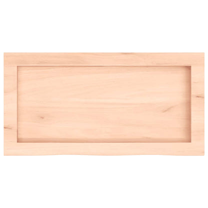 Ripiano a Parete 60x30x(2-6) cm Massello Rovere Non Trattato | homemem39