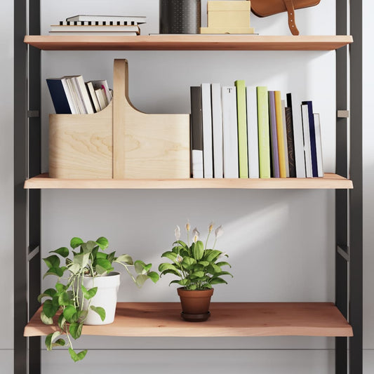 Ripiano a Parete 80x40x2 cm Legno Massello Rovere Non Trattato | homemem39