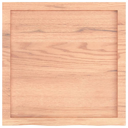 Ripiano Muro Marrone 60x60x(2-6) cm Massello Rovere Trattato | homemem39