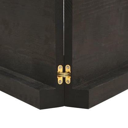 Piano Tavolo Marrone Scuro 120x50x(2-6)cm Rovere Non Trattato - homemem39