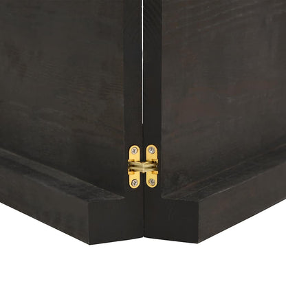 Piano Tavolo Marrone Scuro 200x40x(2-6)cm Rovere Non Trattato - homemem39