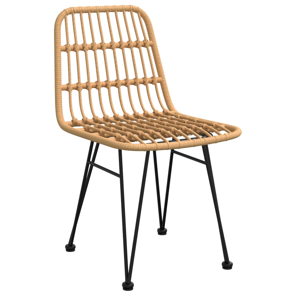 Set da Pranzo da Giardino 5 pz in Polyrattan | homemem39