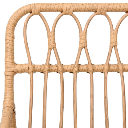 Set da Pranzo da Giardino 5 pz in Polyrattan - homemem39