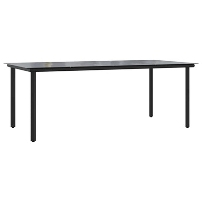 Set da Pranzo da Giardino 9 pz in Polyrattan | homemem39