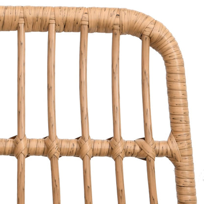 Set da Pranzo da Giardino 9 pz in Polyrattan | homemem39