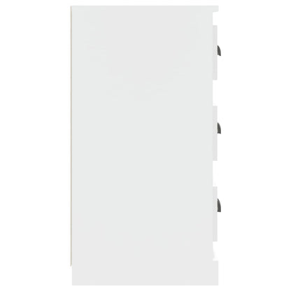 Credenze 2 pz Bianche in Legno Multistrato - homemem39