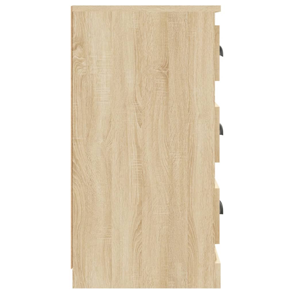 Credenze 2 pz Rovere Sonoma in Legno Multistrato - homemem39