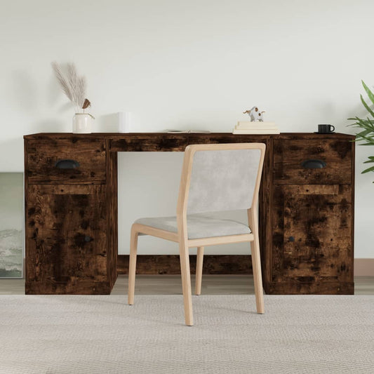 Scrivania con Armadietto in legno multistrato