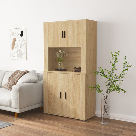 Credenza Rovere Sonoma in Legno Multistrato | homemem39