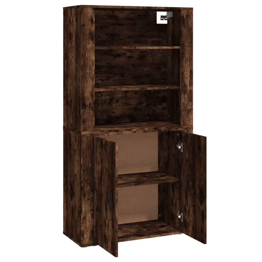 Credenza Rovere Fumo in Legno Multistrato | homemem39