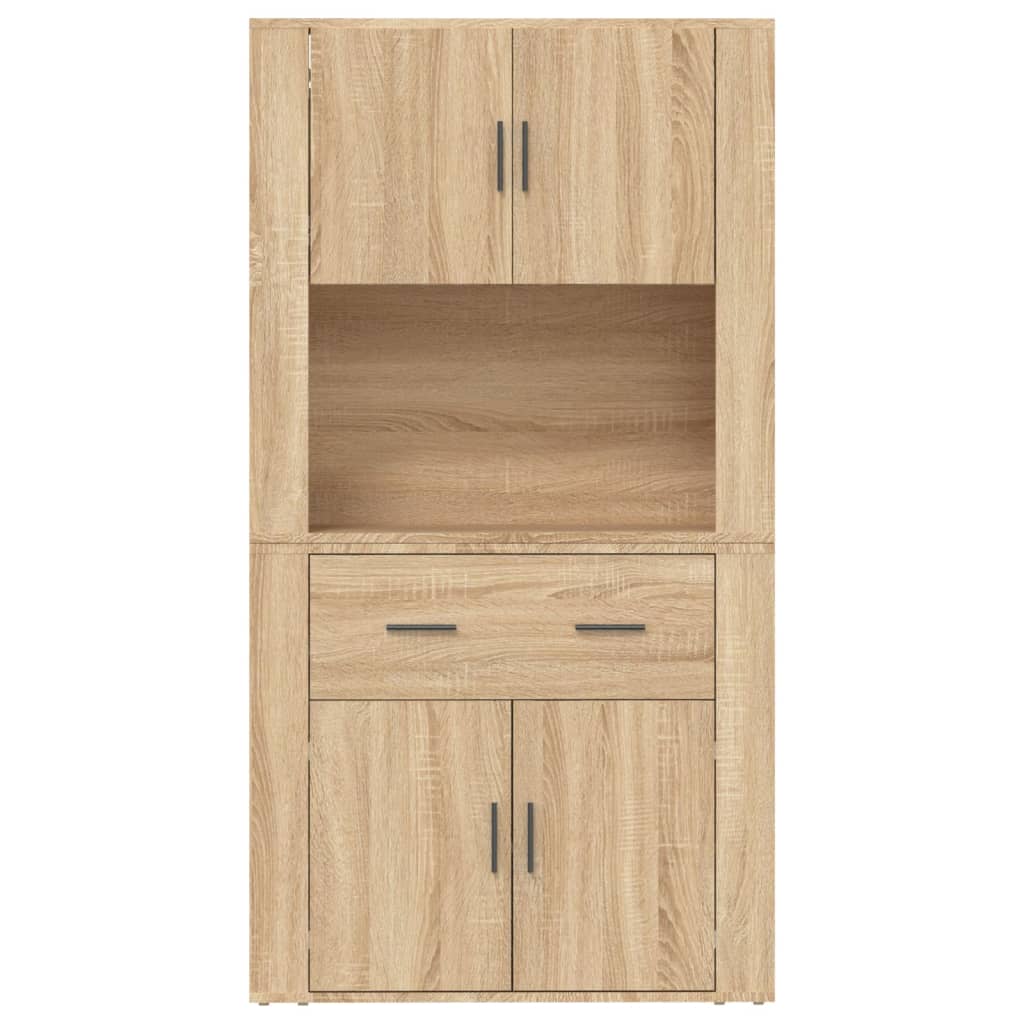 Credenza Rovere Sonoma in Legno Multistrato - homemem39