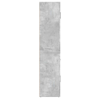 Credenza Grigio Cemento in Legno Multistrato - homemem39